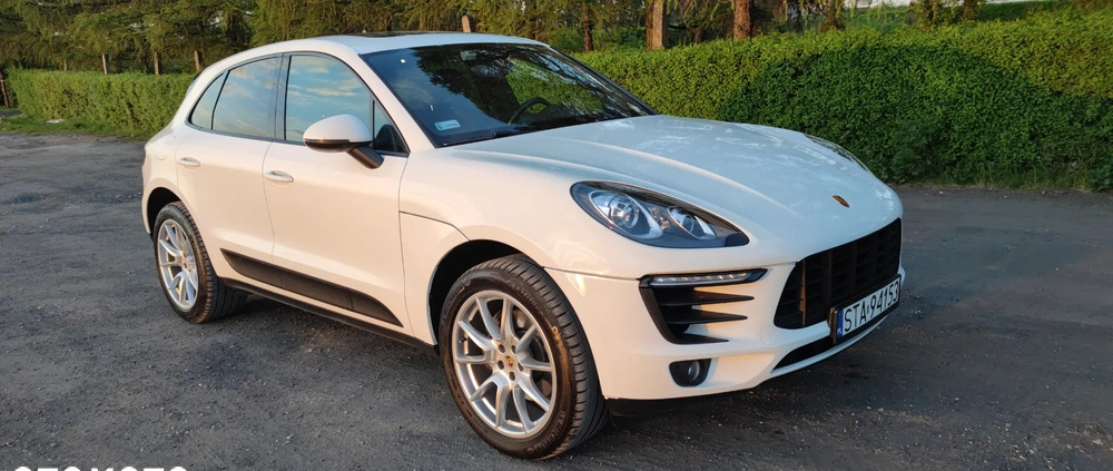 Porsche Macan cena 164900 przebieg: 65000, rok produkcji 2018 z Golina małe 191